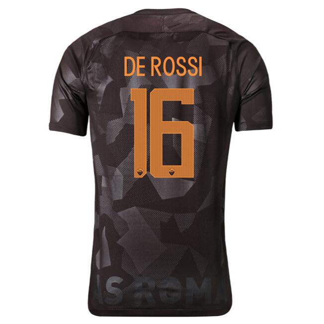 Camiseta AS Roma 1ª De Rossi 2017/18